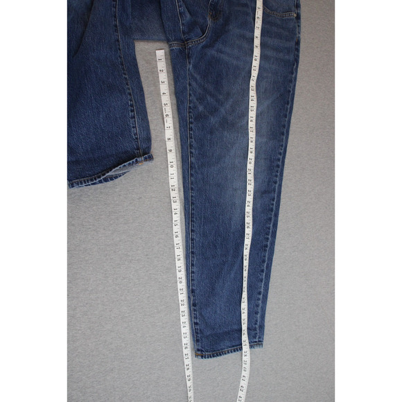 Talbots Everyday Jeans Womens 14 Blue Denim Relaxed Fit High-Rise Straight Leg - Picture 8 of 8